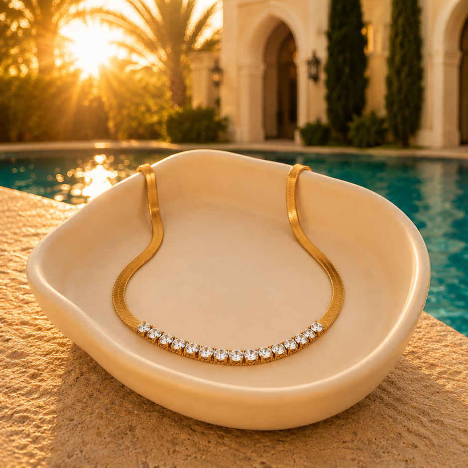 The Sparkle Line Necklace