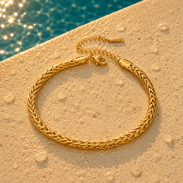 The Golden Braid Bracelet