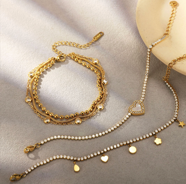 The Golden Era Bracelet Stack