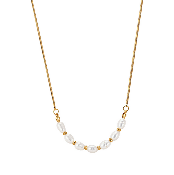 The Pearl Arc Necklace