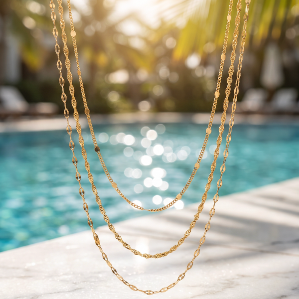 The Shimmer Stack Necklace