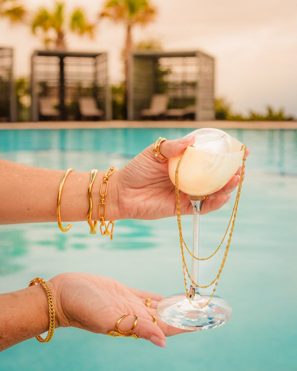The Shimmer Stack Necklace