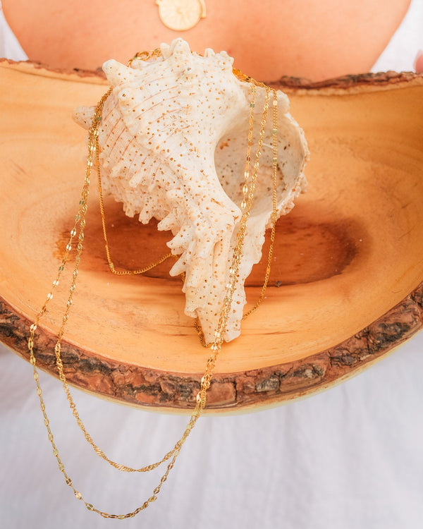 The Shimmer Stack Necklace