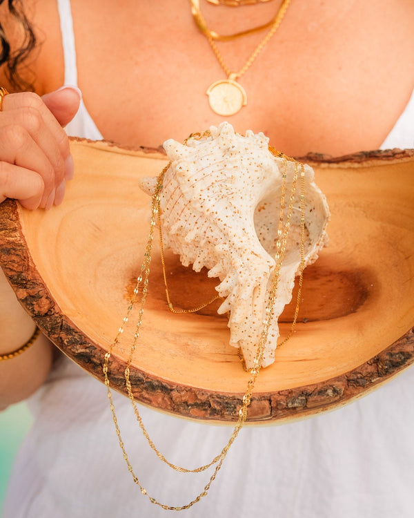 The Shimmer Stack Necklace